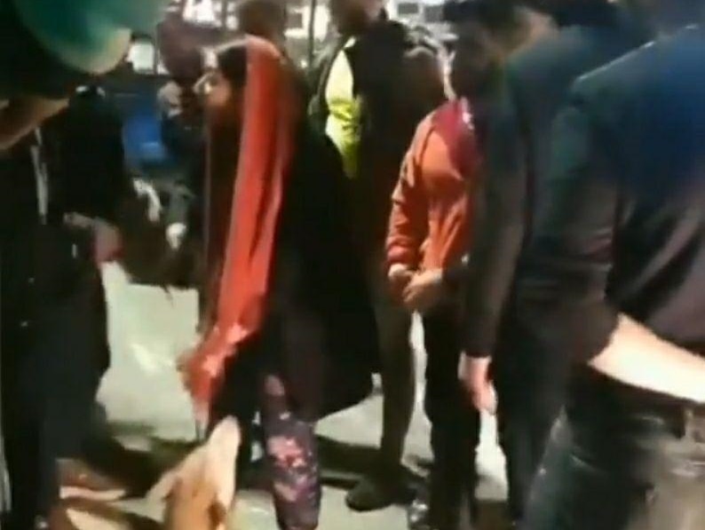 با مامور شهرداری ص