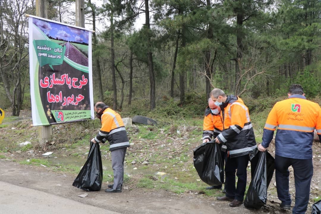 طرح پاکسازی حریم راه ها