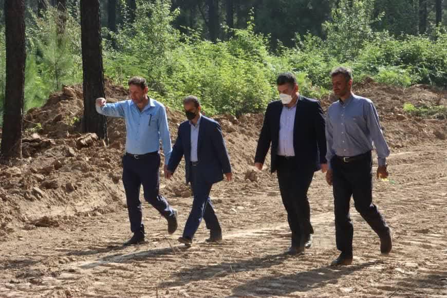 روند احداث باغ ۴۷۷ هکتاری لاکان