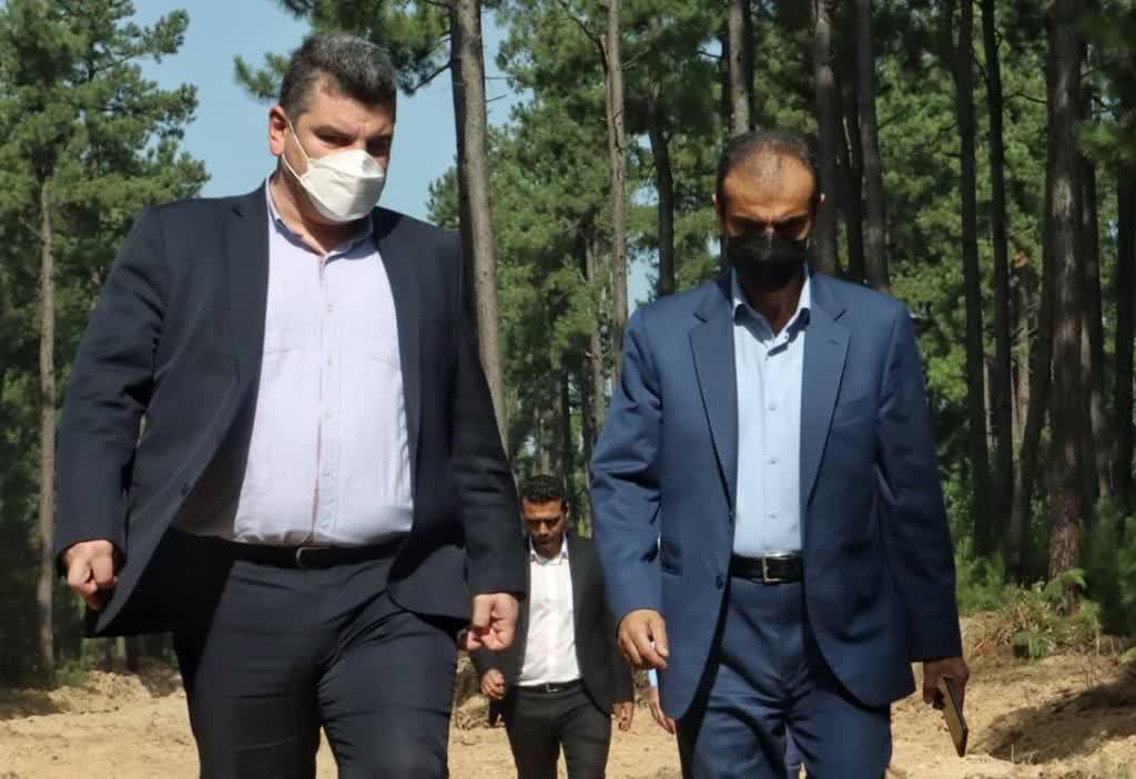 روند احداث باغ ۴۷۷ هکتاری لاکان