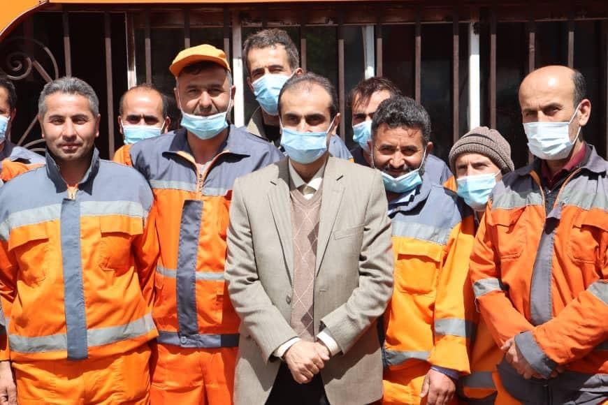 مرحله اول واکسیناسیون پاکبانان شهر