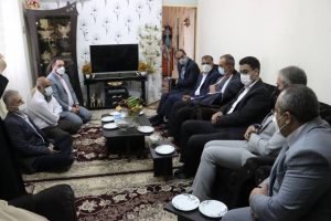 عیادت شهردار از پاکبان آسیب دیده