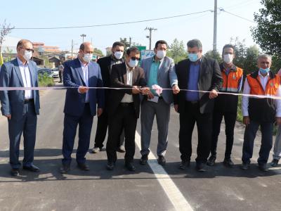 افتتاح پروژه عمرانی در خشکبیجار